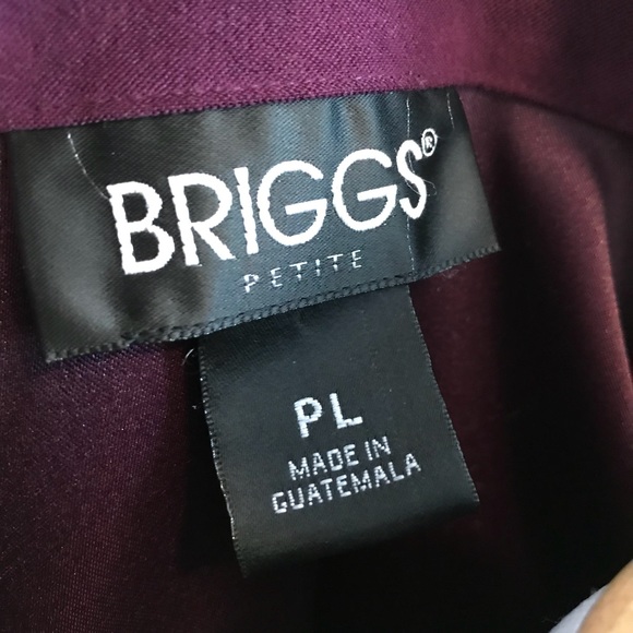 Suede Like Plum Top/Jacket - Picture 4 of 8